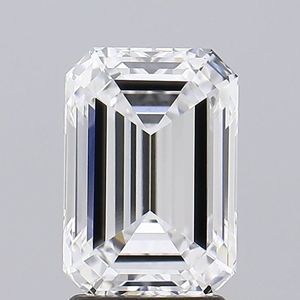 IGI Certified Emerald 2.51ct E VVS2 EX EX None Certified Lab Grown Diamond